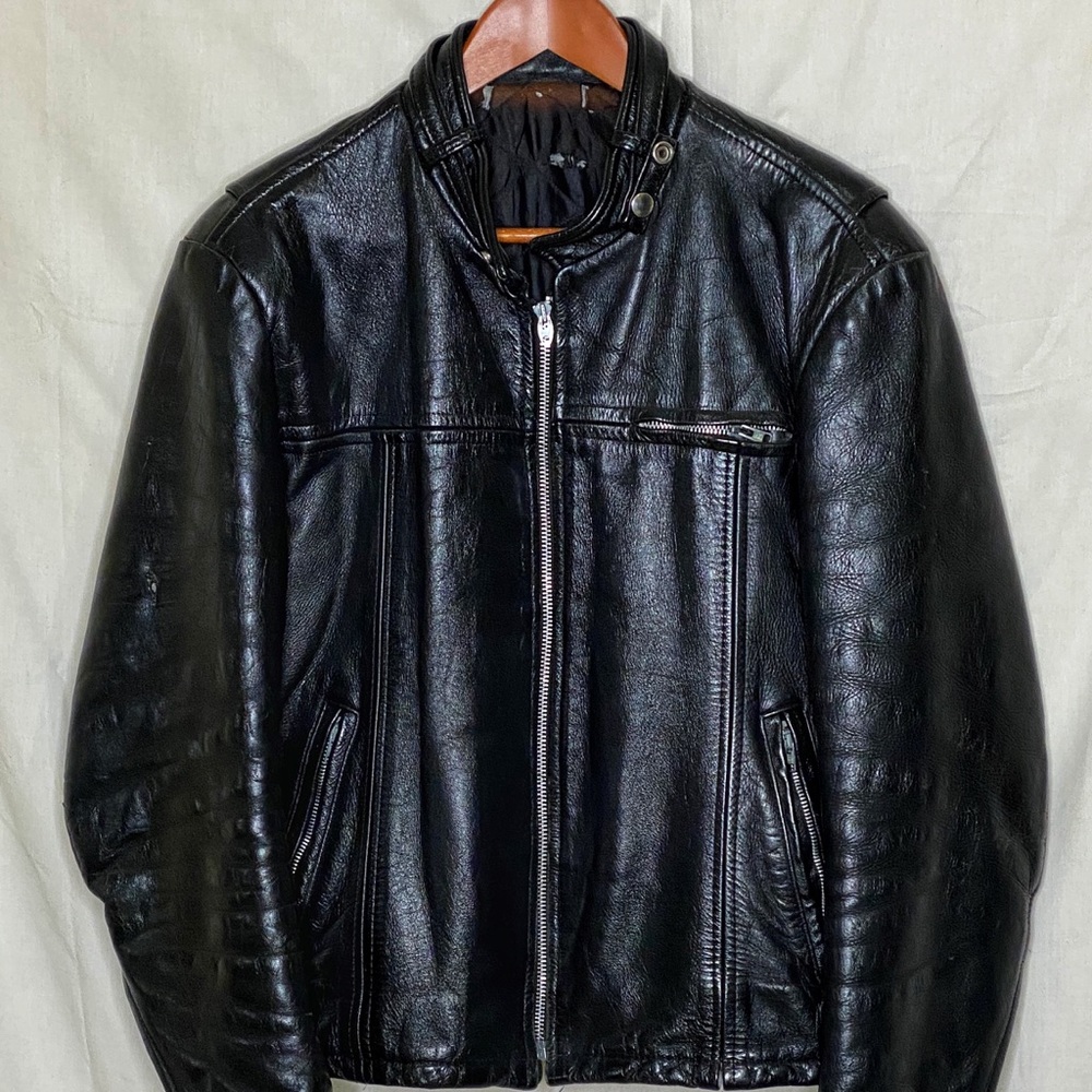Vintage 1980s motorcycle jacket